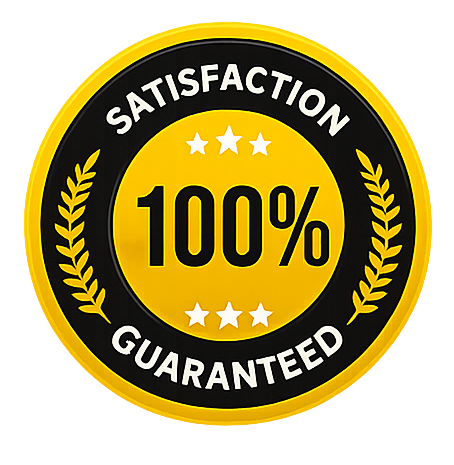 100% Satisfaction Guarantee